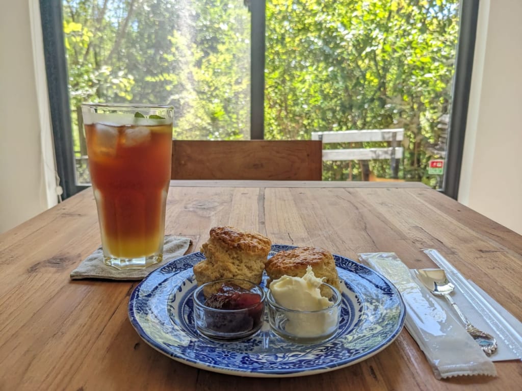 ブルーウォーターのスコーン