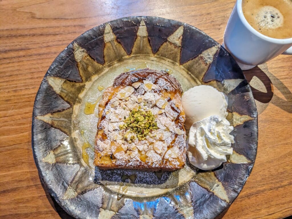 カフェルセット鎌倉の星の井フレンチトースト
