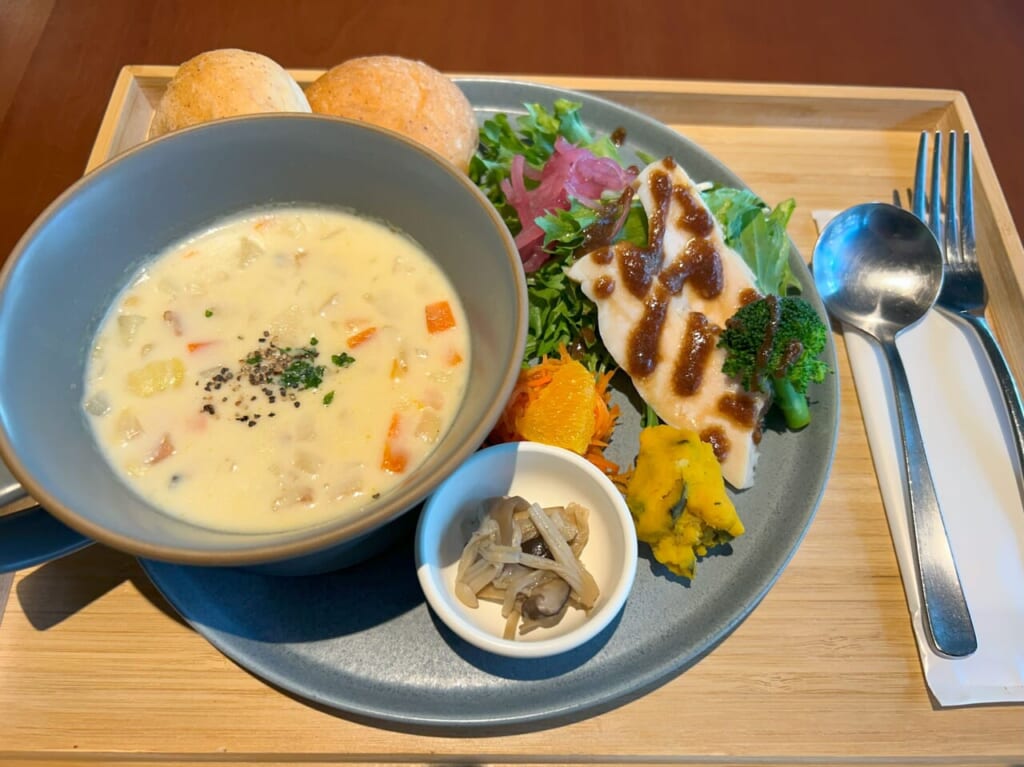 cafe518のスーププレート