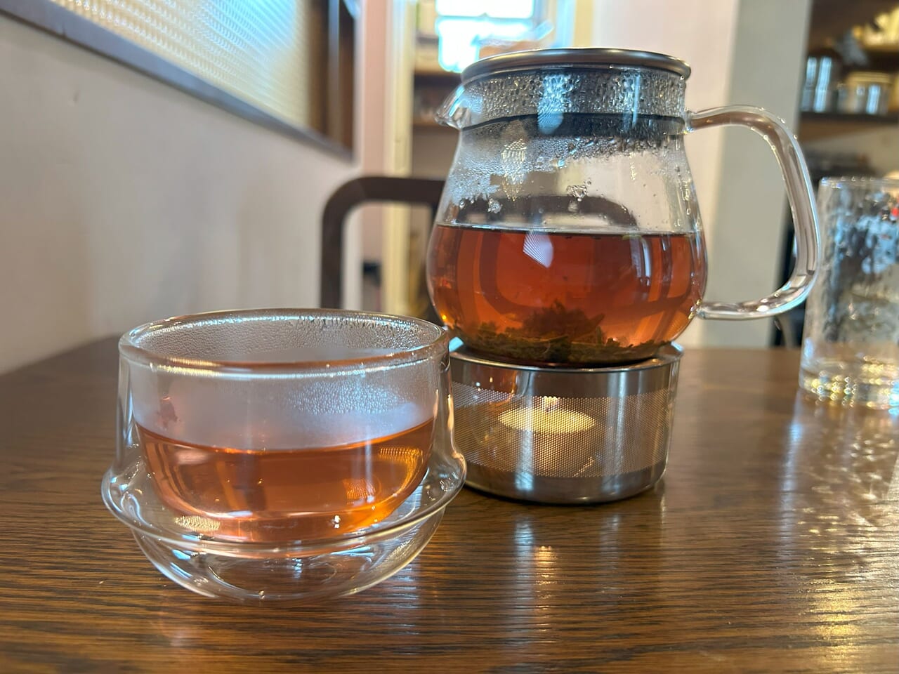 チャラマリの赤い日本茶