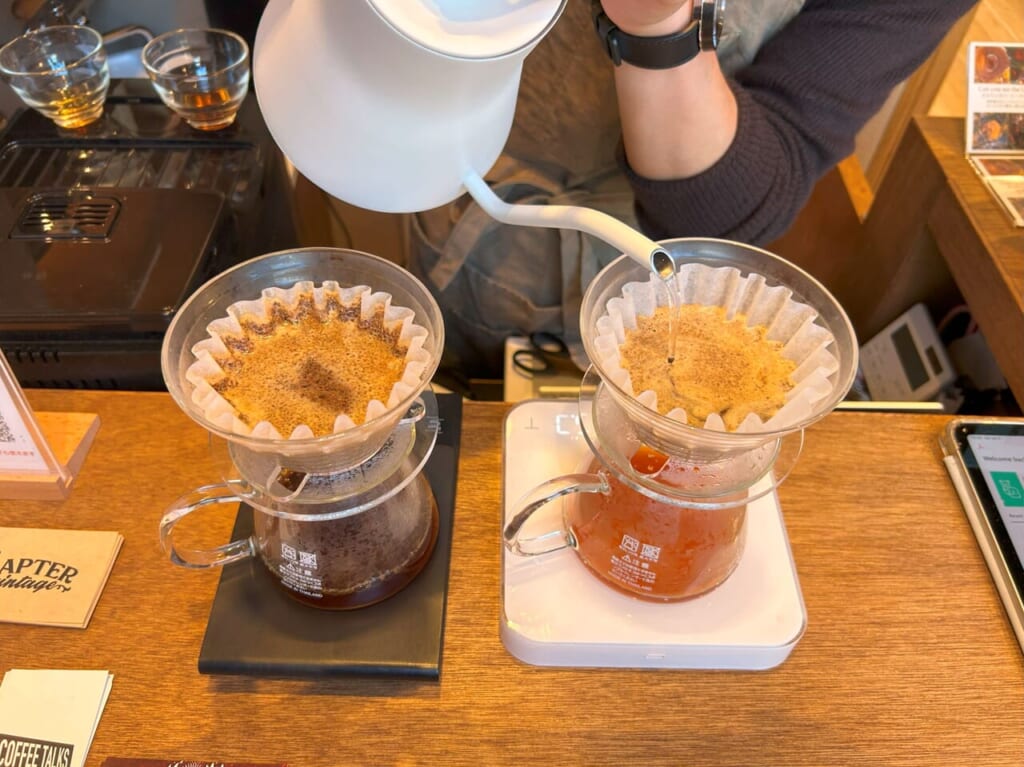 ヒュッゲリストのハンドドリップ