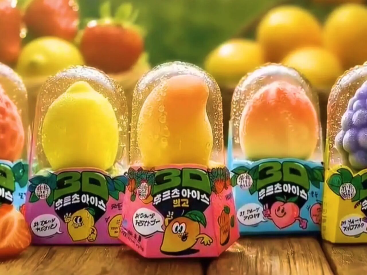 3Dフルーツアイス