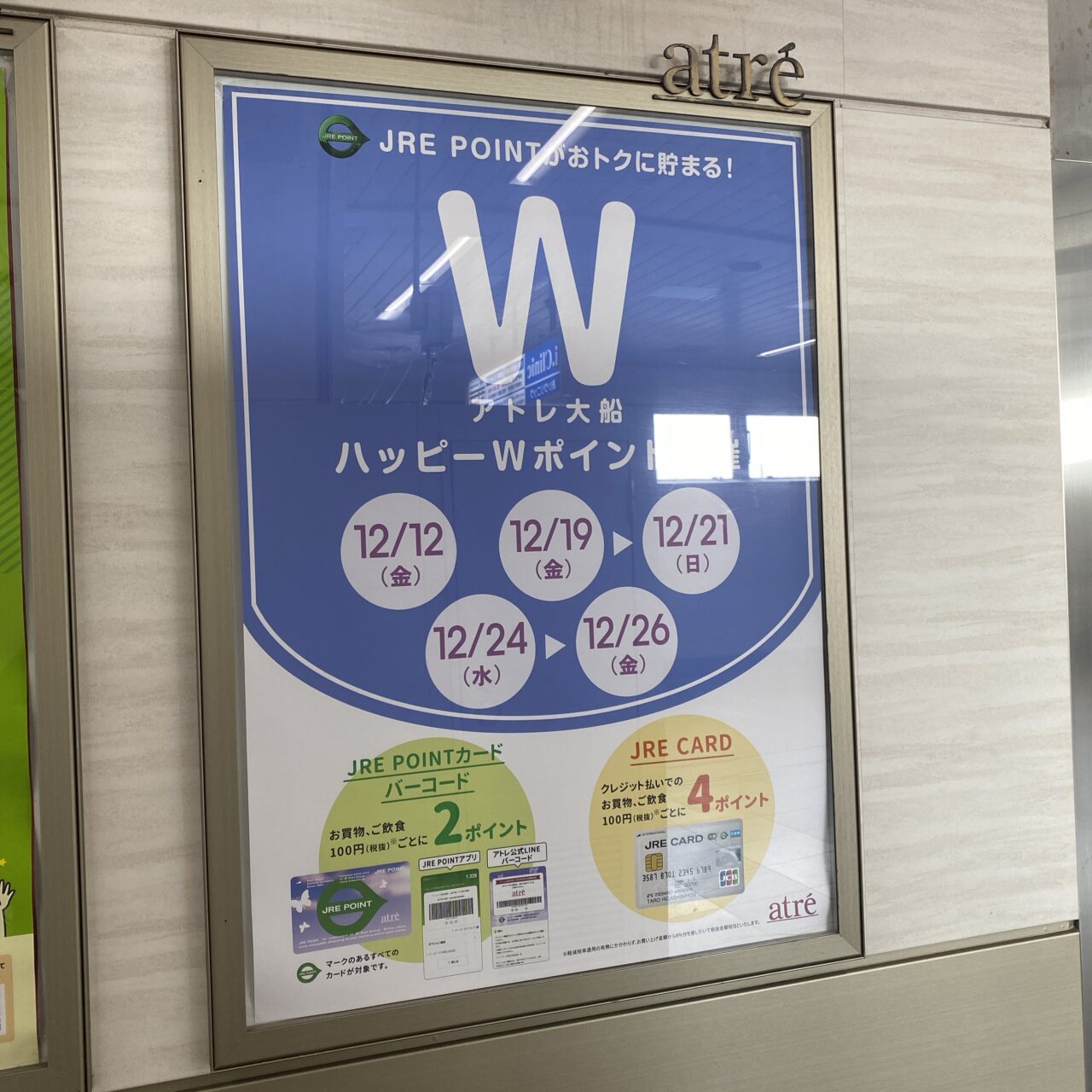 アトレハッピーWポイント